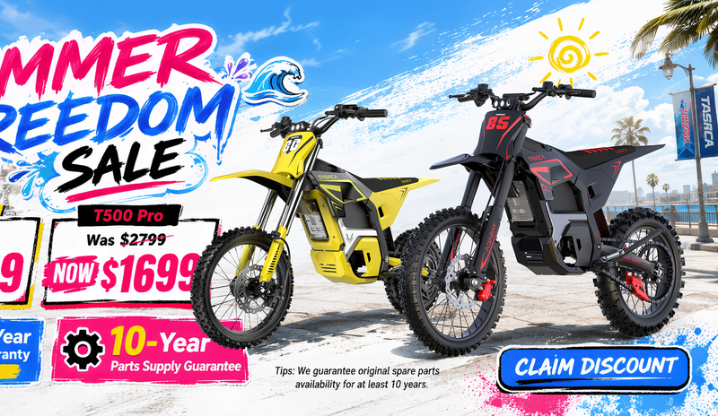 Electric Dirt Bike Safety Gear Guide | For TASACA T500‑V58 & T500 Pro