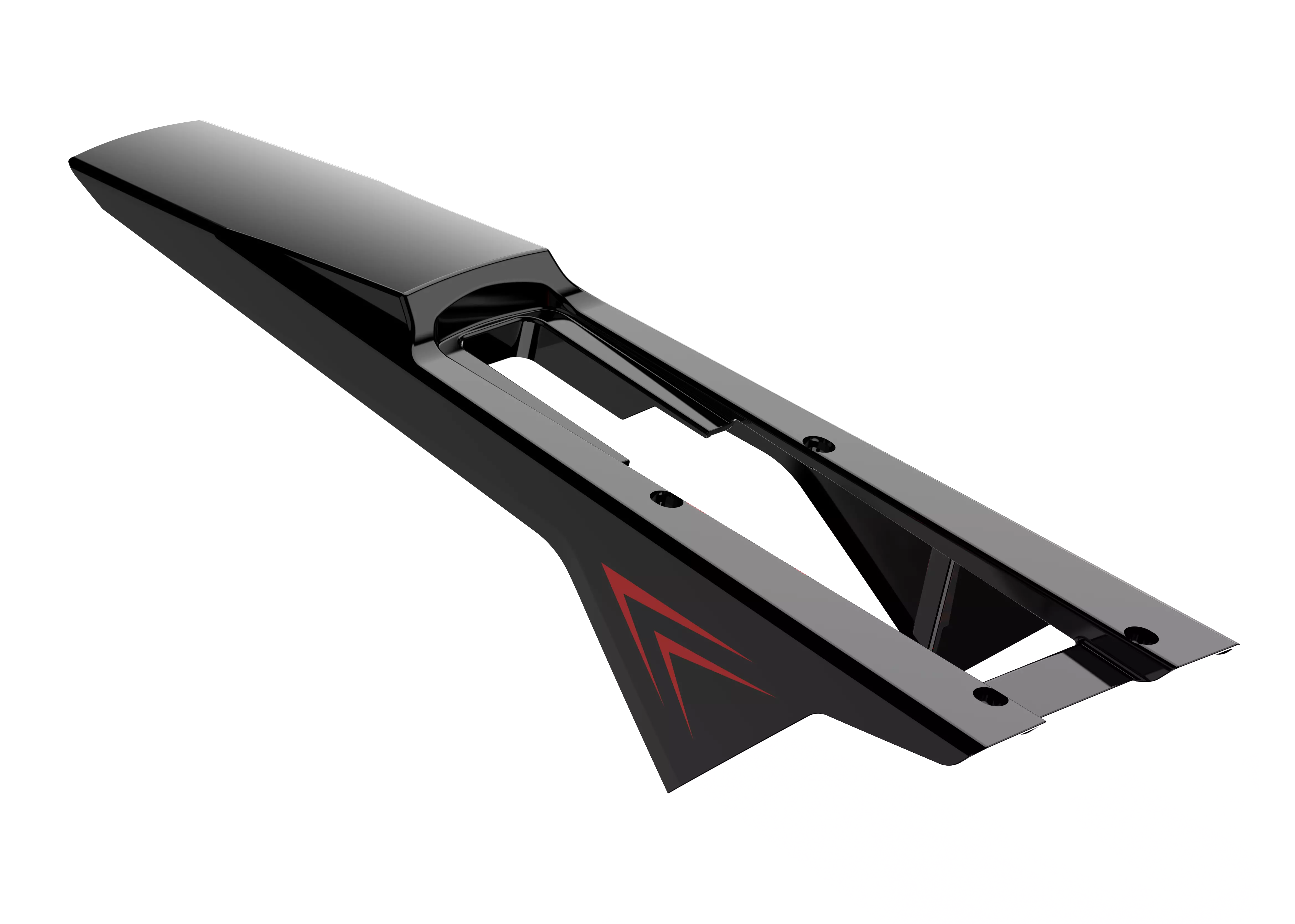 Tasaca Exterior Rear Spoiler Black - T500 Pro