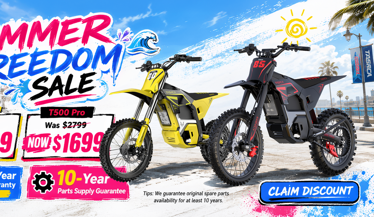 Electric Dirt Bike Safety Gear Guide | For TASACA T500‑V58 & T500 Pro