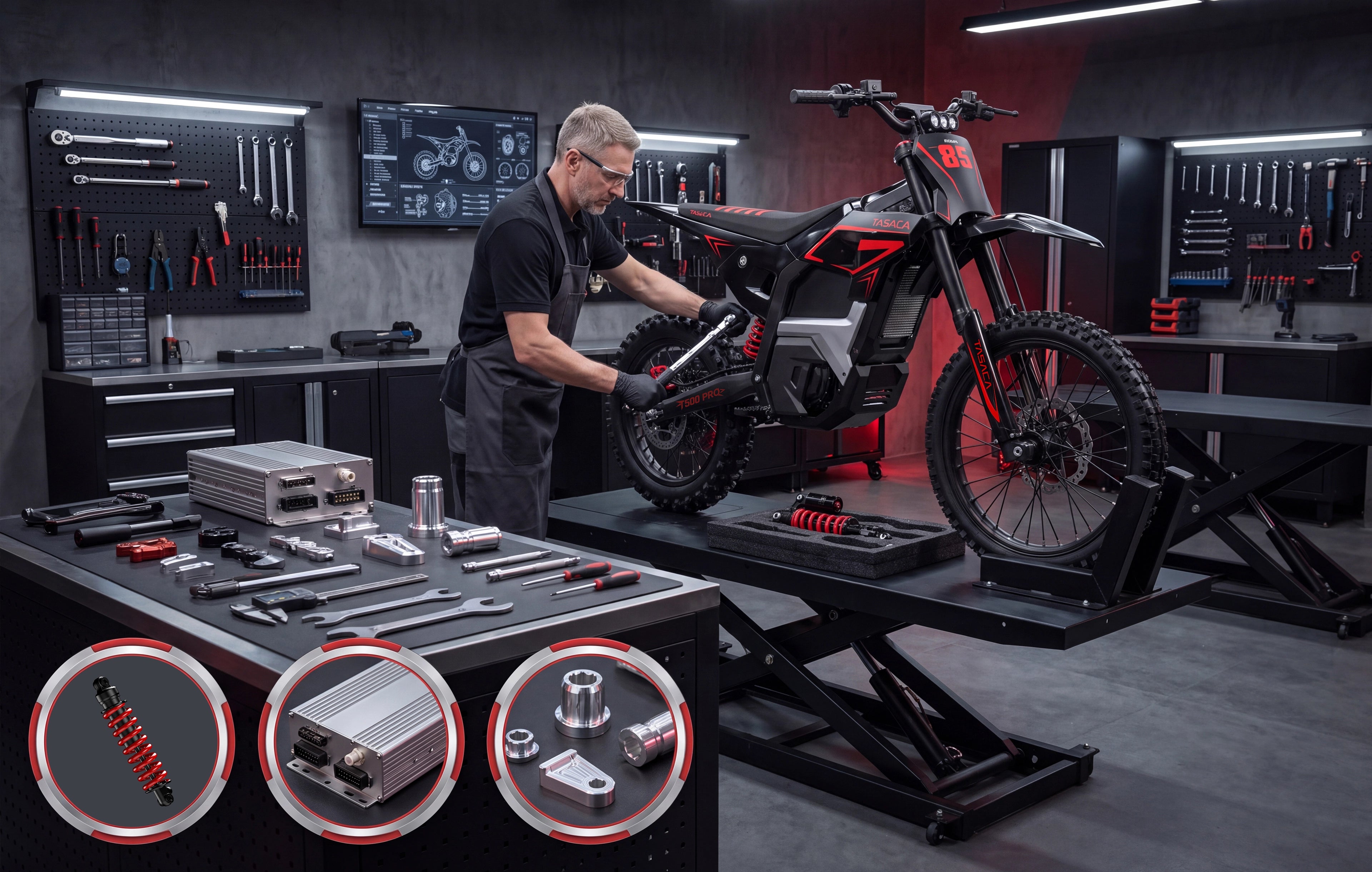 T500 V58 & T500 Pro Combo Pack (2 Bikes) Electric Dirt Bike For Teens & Adults