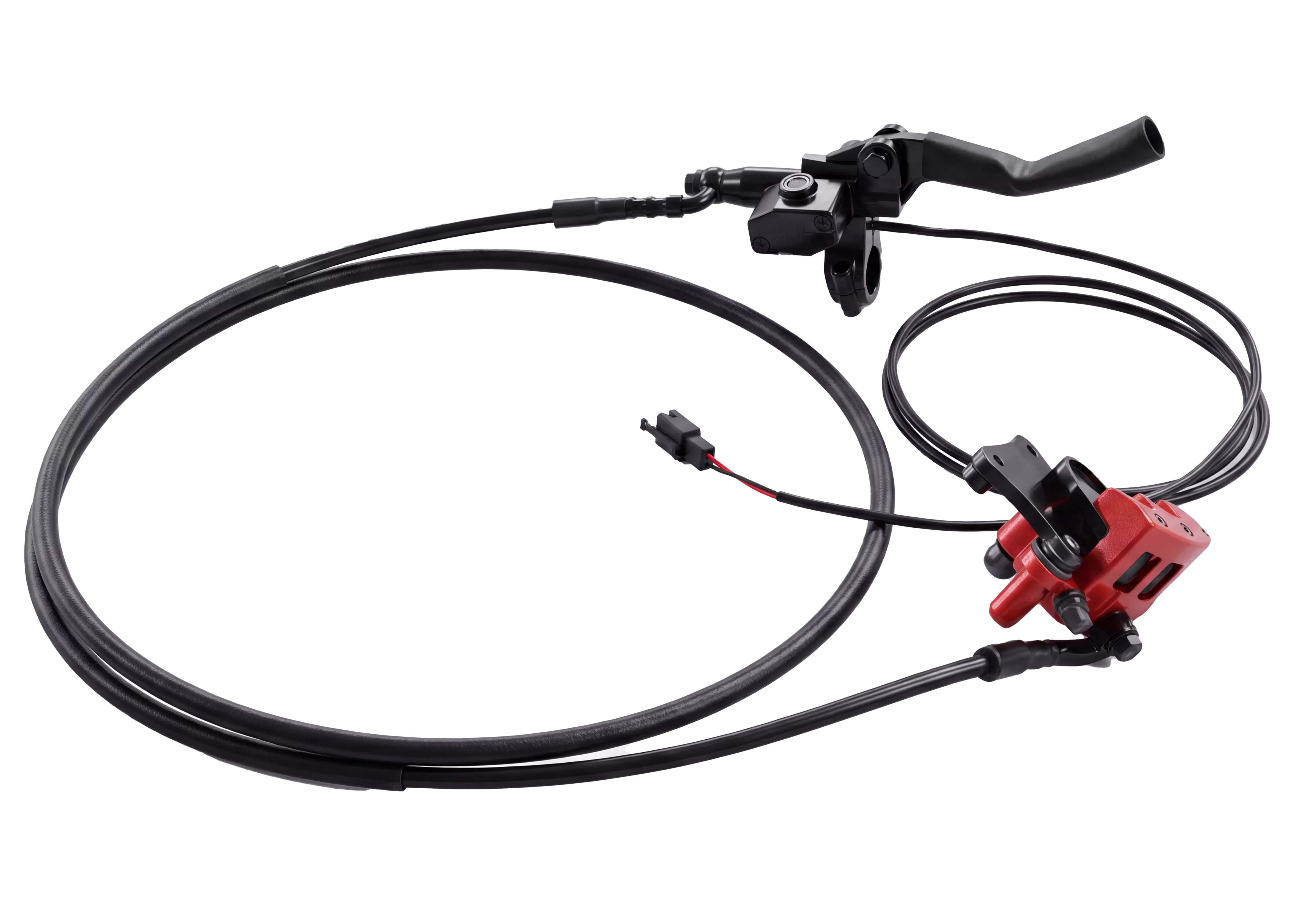 Tasaca Red Front And Rear Brake Assemblies